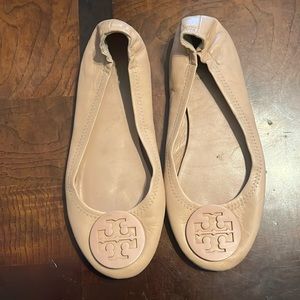 Tory Burch nude flats